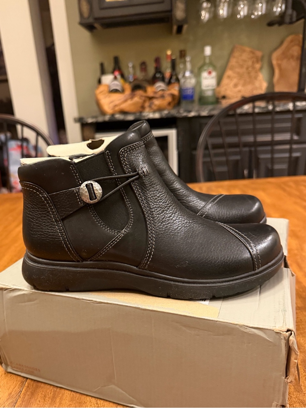 CLARKS women’s Certina Joy Ankle Boot